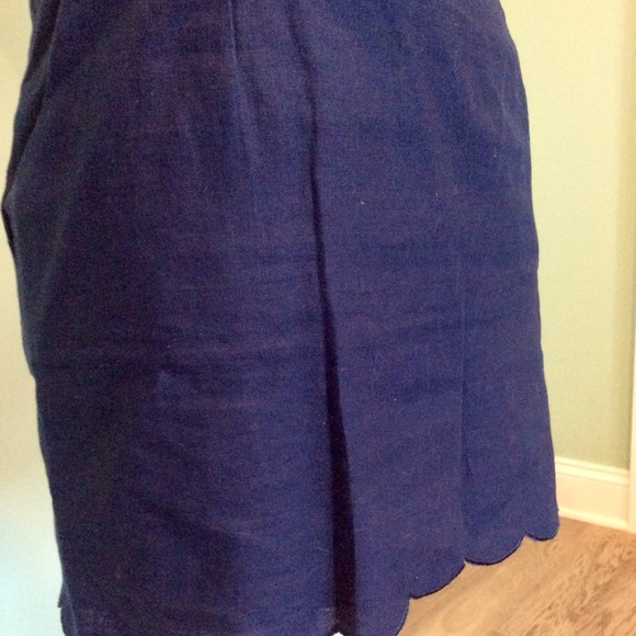 ❤️ XXI BLUE LINEN SKIRT Size L (Junior) - Picture 2 of 7